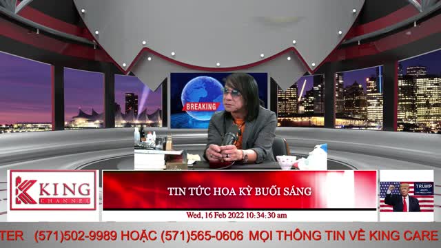 TIN TỨC HOA KỲ BUỔI SÁNG - 02/16/2022 - The KING Channel