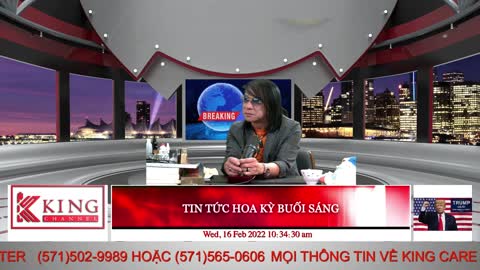 TIN TỨC HOA KỲ BUỔI SÁNG - 02/16/2022 - The KING Channel