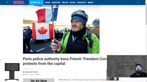 freedom convoy in Canada and more starting on around the world