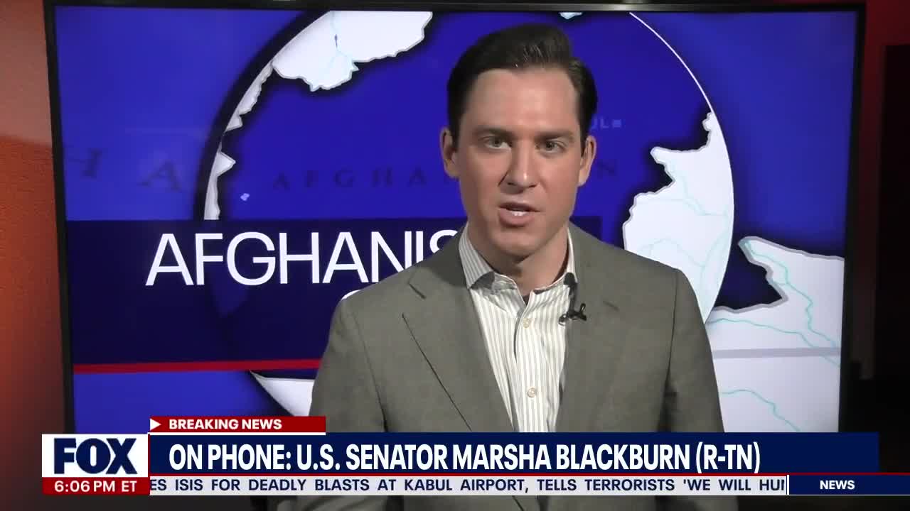 Marsha Blackburn on Biden & situation at Kabul airport I LiveNOW