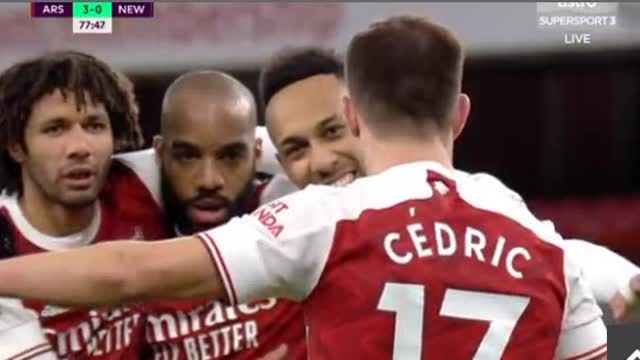 ARSENAL VS NEWCASTLE UNITED SOCCER HIGHLIGHTS AND GOALS