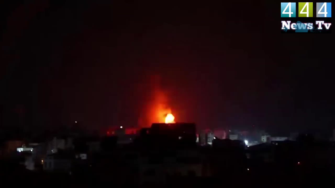 Explosions Hit Gaza as Israel Launches Overnight Strikes.