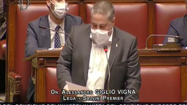 Alessandro Giglio Vigna (Lega), Camera, 24/3/21