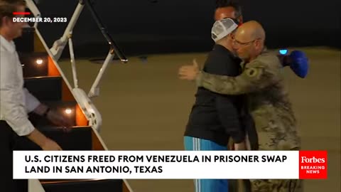 BREAKING NEWS- U.S. Citizens Freed From Venezuela In Prisoner Swap Land In Texas, Speak Out