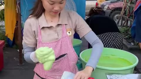 Bangkok Roti Lady Thai Street Food #shorts #streetfood #breakfast #breakfastideas #youtube
