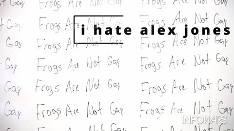 Hate Alex Jones Gay Frog