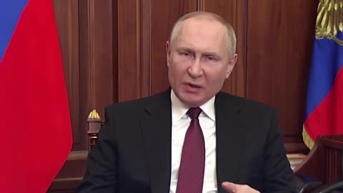 Fair warning from President Vladimir Putin, quite lucidly