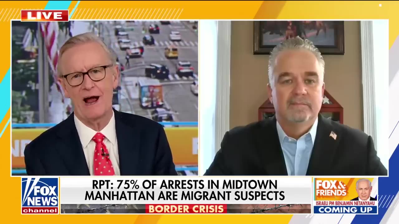 75% of arrests in midtown Manhattan are migrant suspects report