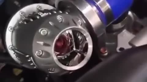 Operation of internal parts of engine