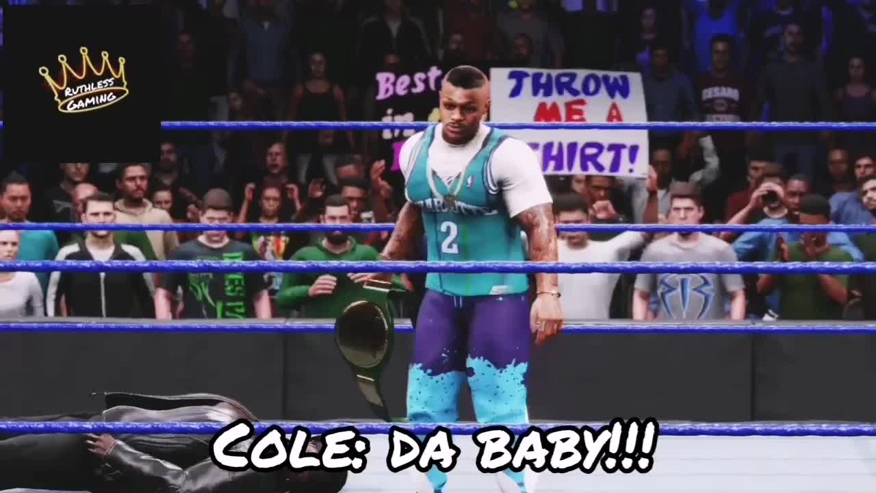 DA BABY Live on SmackDown | Wwe 2K20