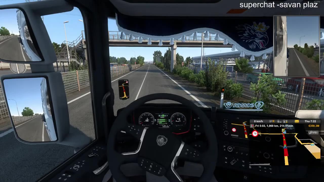 euro truck gameplay