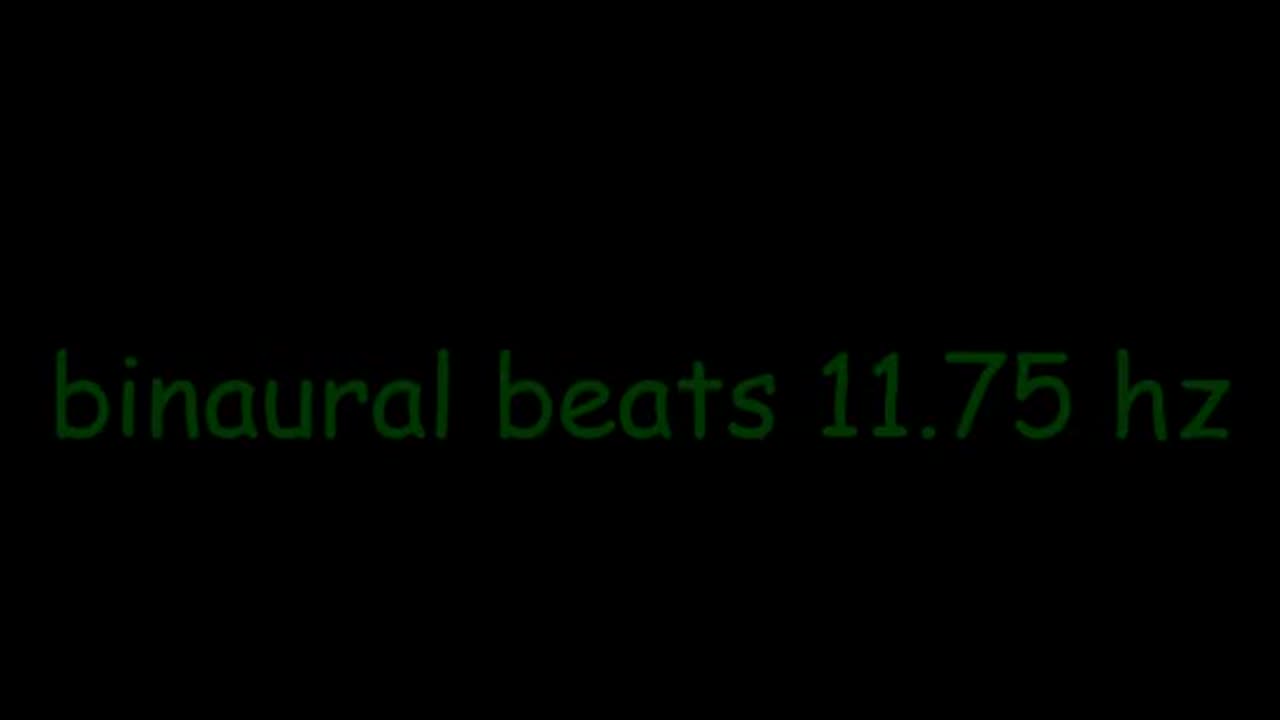 binaural beats 11 75 hz