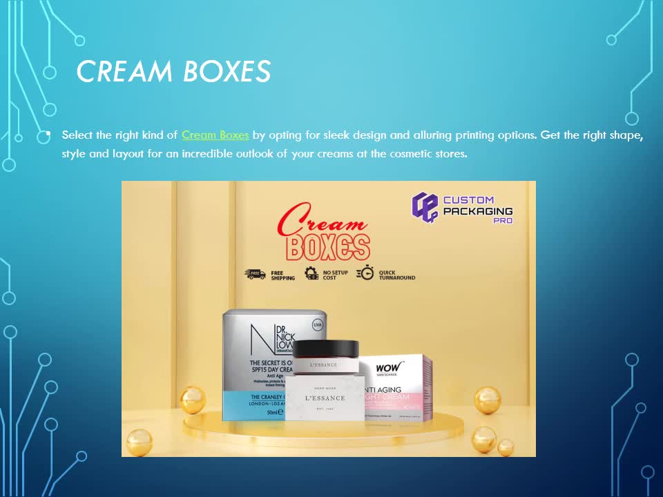 Cream Packaging