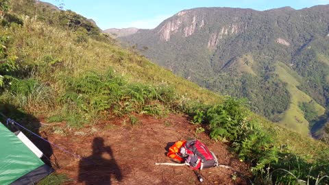 Hiking and Camping at a wangedigala mountain. Enjoy with deep house track whole night