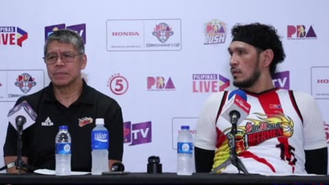 Interview with Best Player June Mar Fajardo and Coach Leo Austria [Dec. 13, 2024]