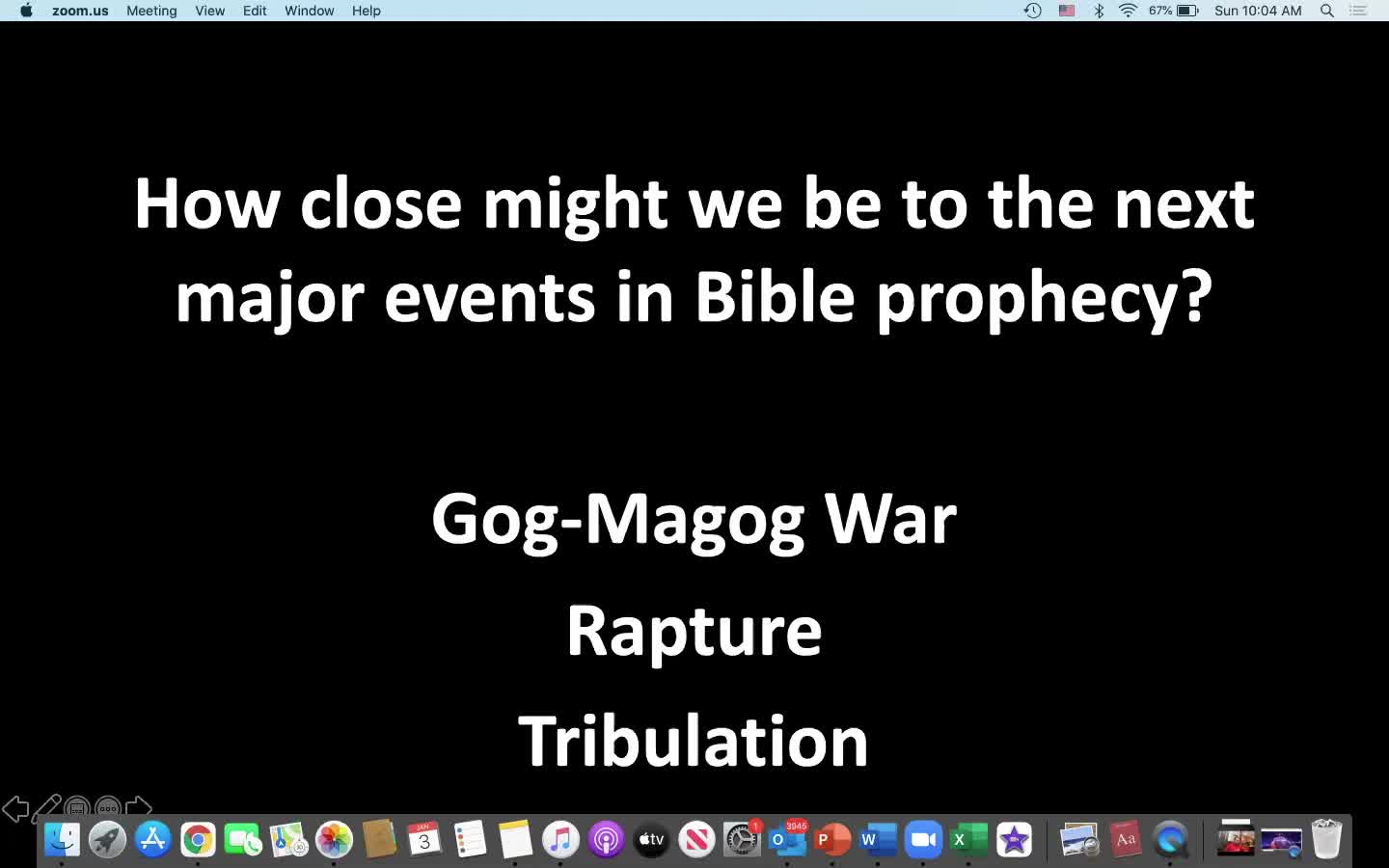 Why Study Bible Prophecy?