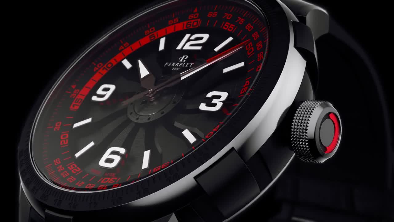 Perrelet Turbine Pilot Red