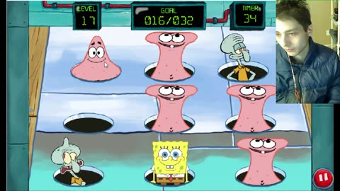 SpongeBob SquarePants Bikini Bottom Bop Them Level 17 Walkthrough Gameplay