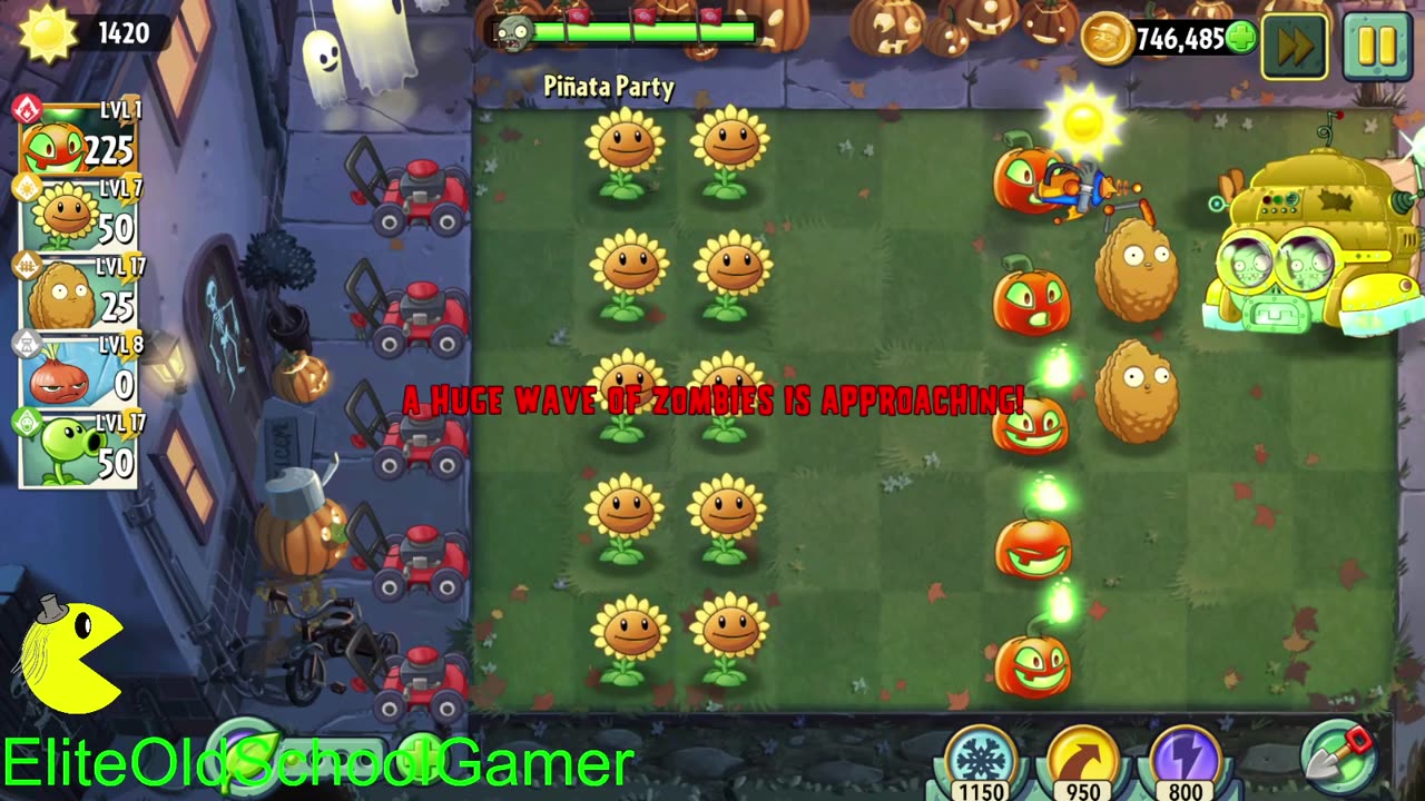 Plants vs Zombies 2 - Daily Mission for October 28, 2024