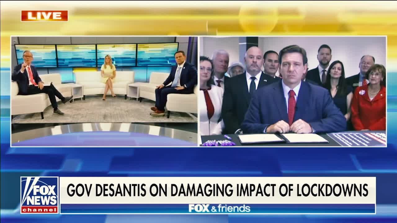 Gov DeSantis Signs Election Bill on Fox & Friends