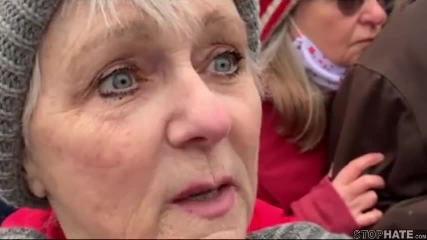 This woman witnessed a very important part of a most historic occasion