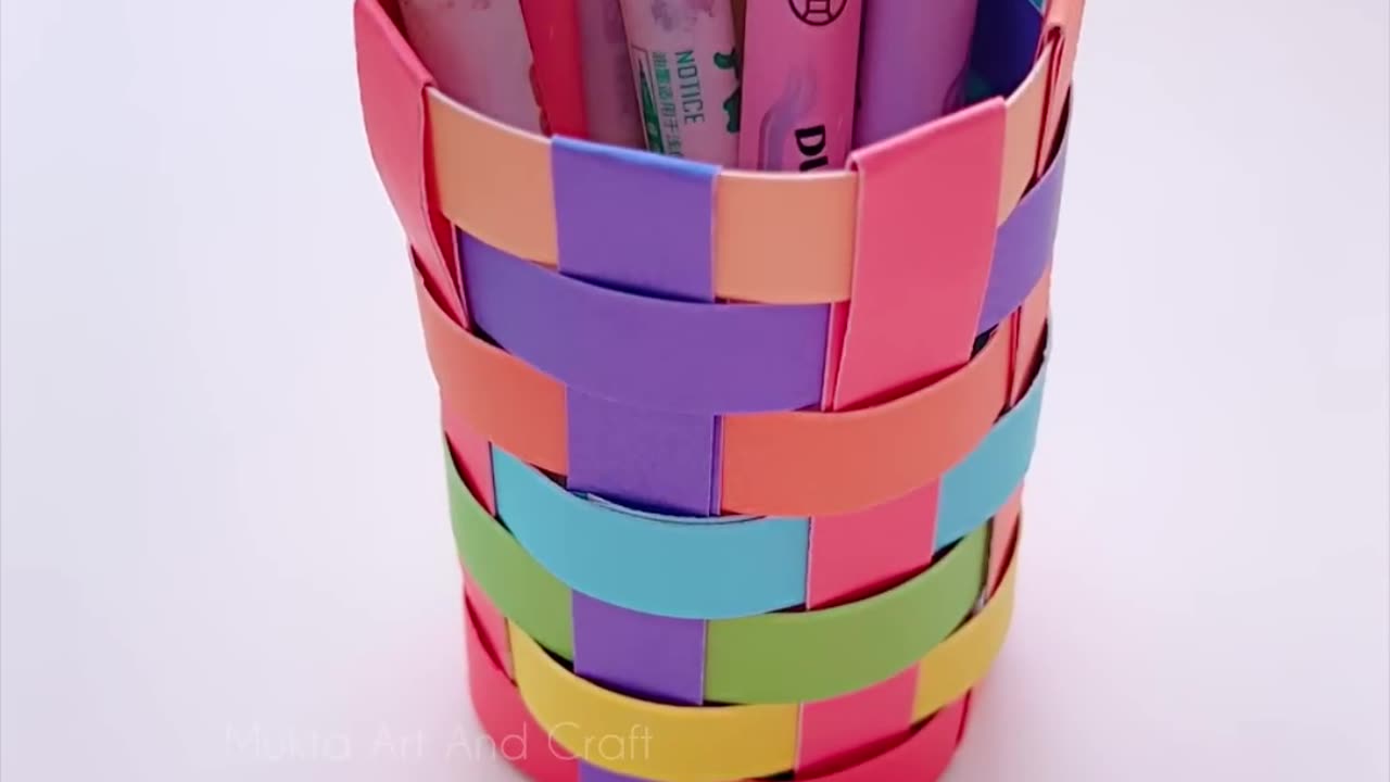 DIY Pen Holder Easy Craft