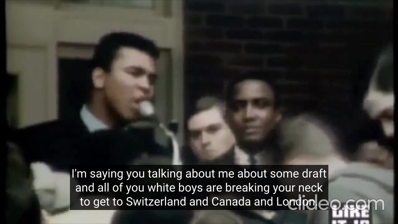 Muhammad Ali - why he refused to be drafted to go fight in Vietnam