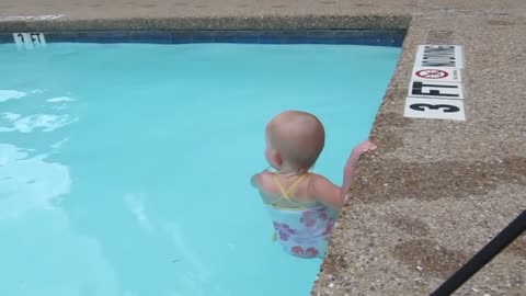 Small Baby Swimming Videos😃😀