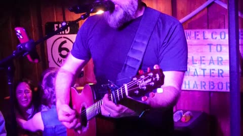 Brad Emanuel sings Tom Petty's Free Fallin at Clear Water Harbor