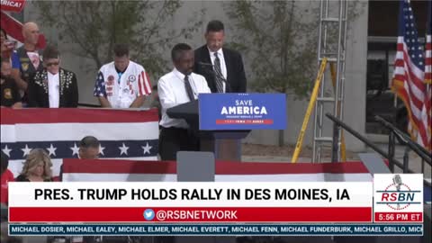 Bernie Hayes: Pray for America Trump Rally 10/09/2021
