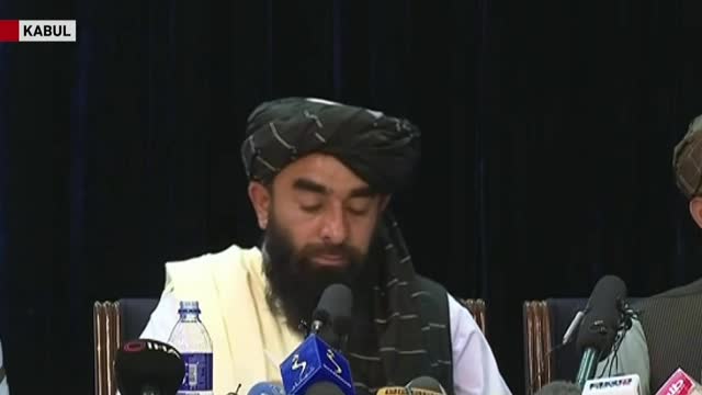 Back to Taliban First Presser on August 17, 2021