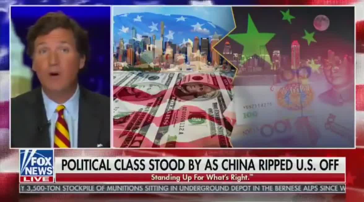 I said the issue with Washington State was China and our local leaders.