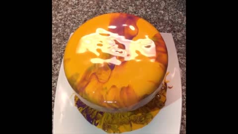 Amazing Mirror Glaze Cake Decorating