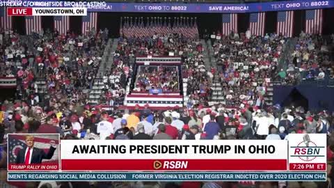 WATCH PRESIDENT DONALD J. TRUMP RALLY TODAY OHIO RALLY 9/17/2022.