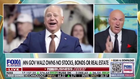 NEW: Shark Tank’s Kevin O’Leary shreds Tim Walz!
