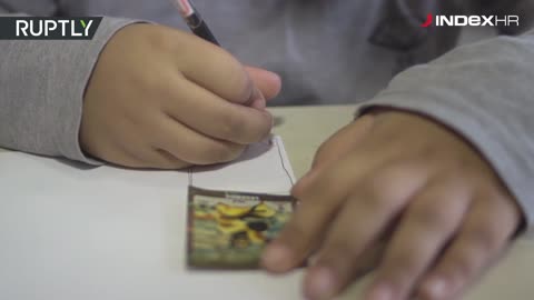 Osmogodišnji dječak nacrtao je sam svoje sličice za Paninijev album