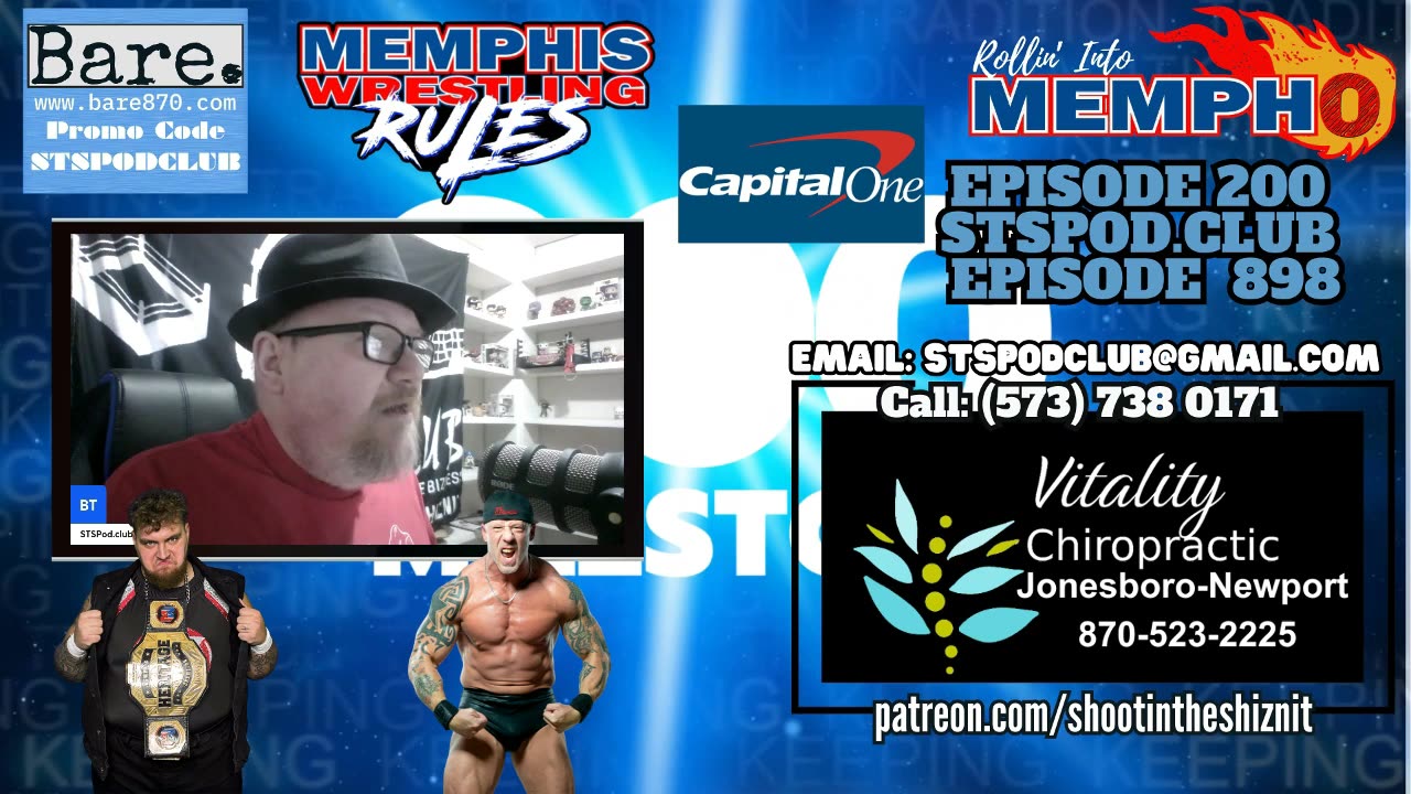 LIVE!! "Rollin' Into Mempho" E: 199, Episode 898