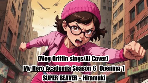 [Meg Griffin sings/AI Cover] My Hero Academia Season 6 Opening 1 SUPER BEAVER - Hitamuki (ひたむき)