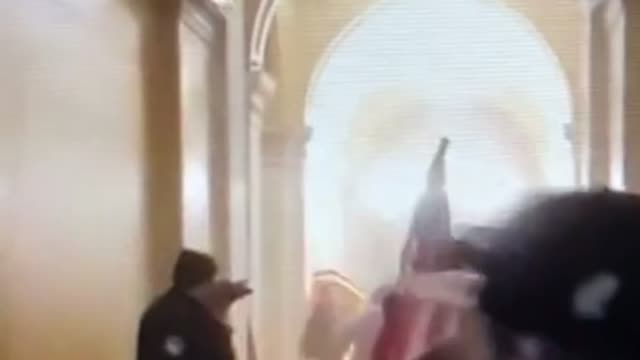 Guards directed Antifa
