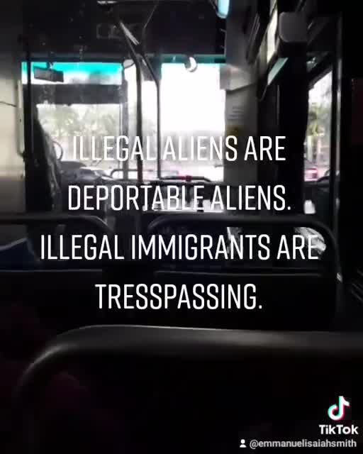 A word on illegal immigration being the same as tresspassing. #illegalimmigration