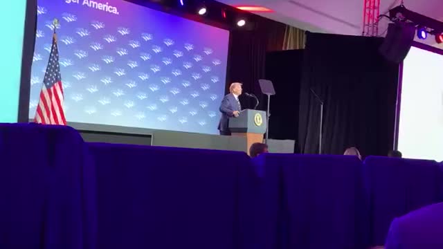 President Trump Speaking at NACo