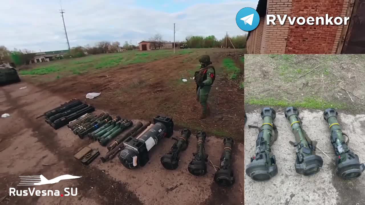 Ukraine War - Russia now has a lot of Javelin anti-tank systems and weapons