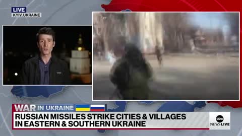 Deadly Russian missiles strikes cities, villages at Ukraine