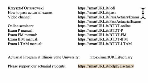 Exam LTAM exercise for December 5, 2021