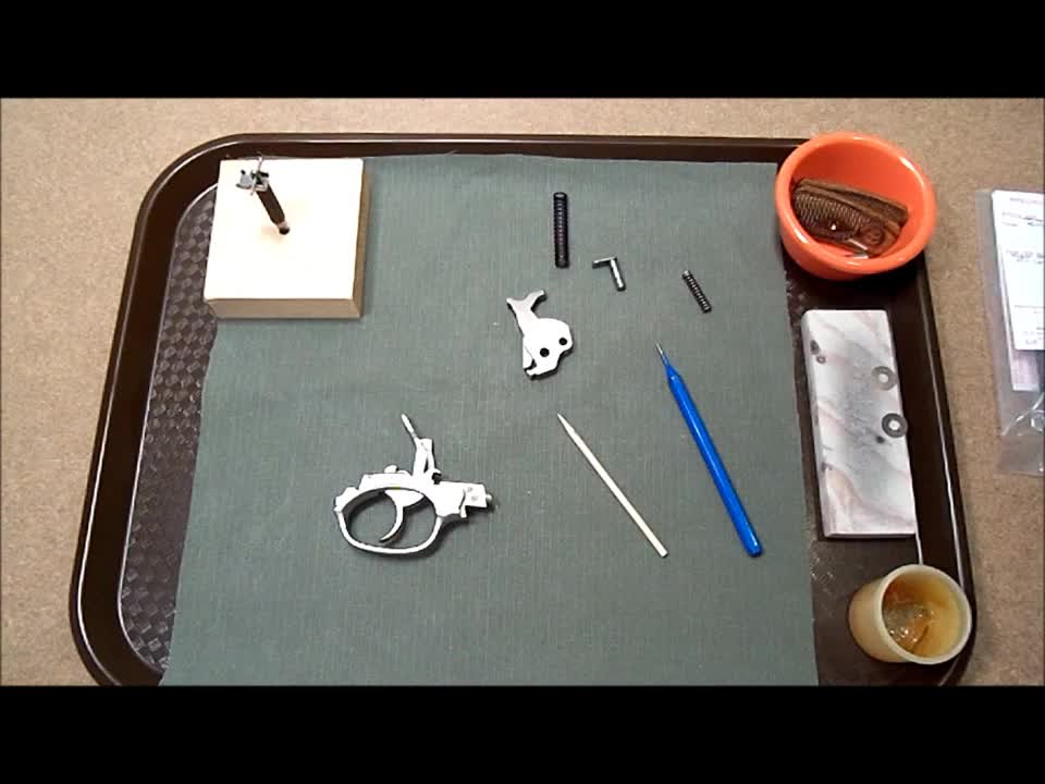 Ruger SP101 Double Action Revolver Shim Kit Installation