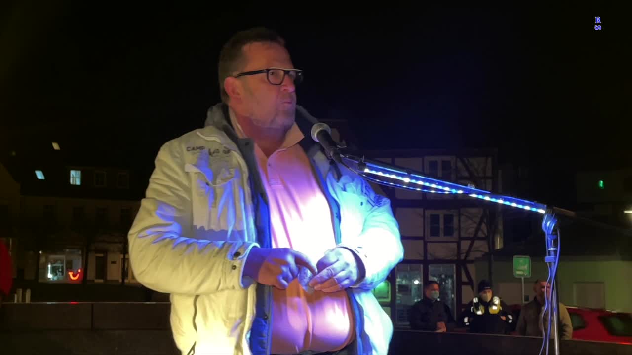 Bergen: Redebeitrag von einem Gastronomen