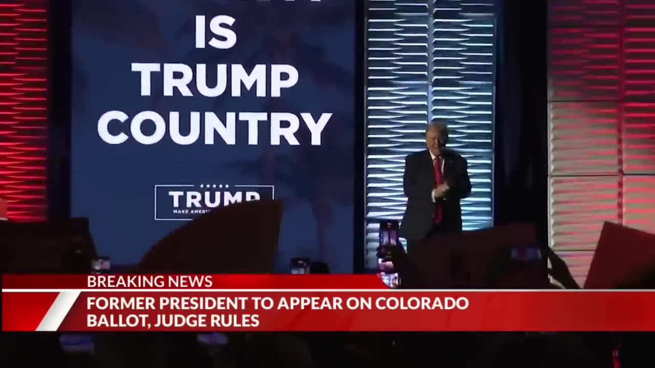 Colorado Judge Allows Trump on State Ballot Despite 'Insurrection' Finding