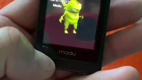 MODU the world smallest touch screen phone