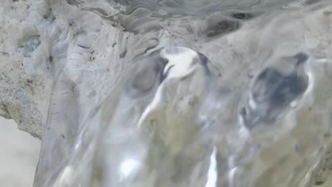 flowing water