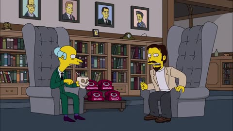 Skull & Bones Scene In The Simpsons